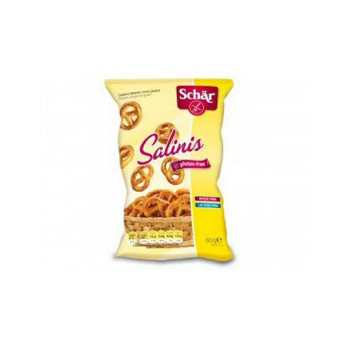 Salinis (Mini Pretzel Salgado) - Schar - Sem Glúten - 60g