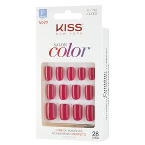 Salon Color First Kiss - Unhas Postiças 1 Un