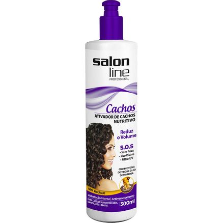 Salon Line Ativador Cachos Sos Nutritivo 300ml