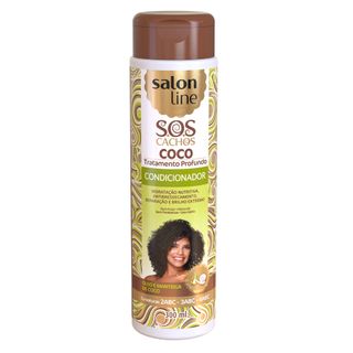 Salon Line S.O.S Cachos Coco - Condicionador 300ml