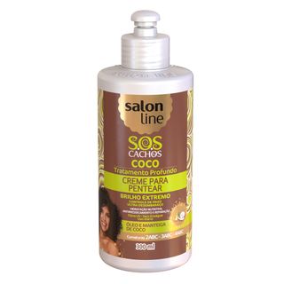 Salon Line S.O.S Cachos Coco - Creme para Pentear 300ml