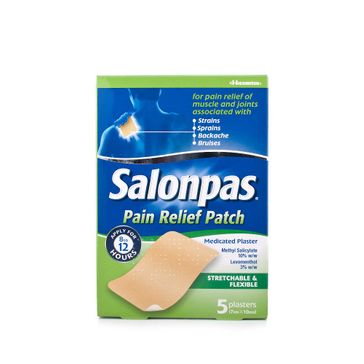 Salonpas Pain Relief Patch com 5 Unidades