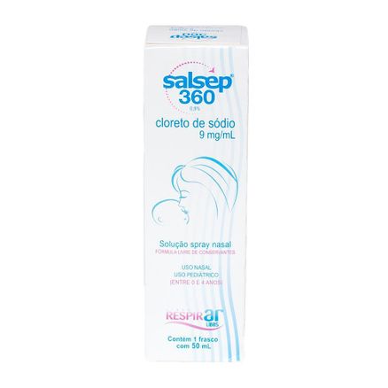 Salsep 360 Solução Nasal Spray 50mL