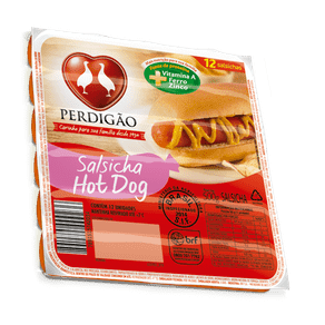 Salsicha Perdigão Hot Dog 500g (Pacote)