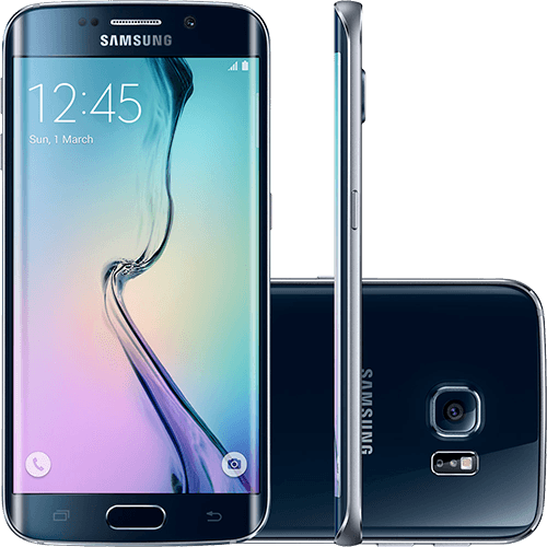 Samsung Galaxy S6 Edge 32GB 4G Android 5.0 Tela 5.1" Câmera de 16MP - Preto