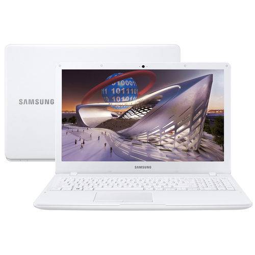 Samsung X23 - Tela 15.6" HD, Intel I5, 8GB, SSD 480GB - Branco - NP300E5M-XD2BR