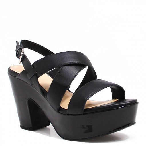 Sandália Zariff Shoes Plataforma Verniz 1250502 | Betisa