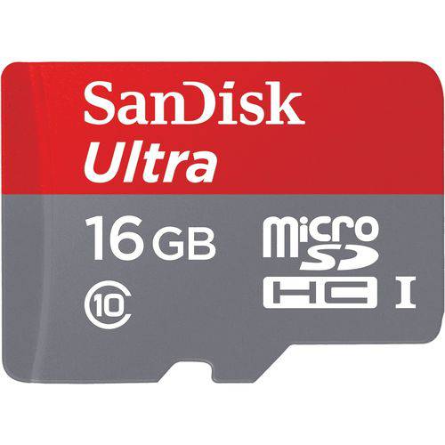 SanDisk MicroSDHC Ultra 16GB de 48mb/s