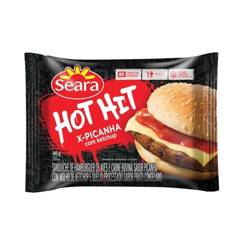 Sanduiche Hot Hit Seara 145g Picanha