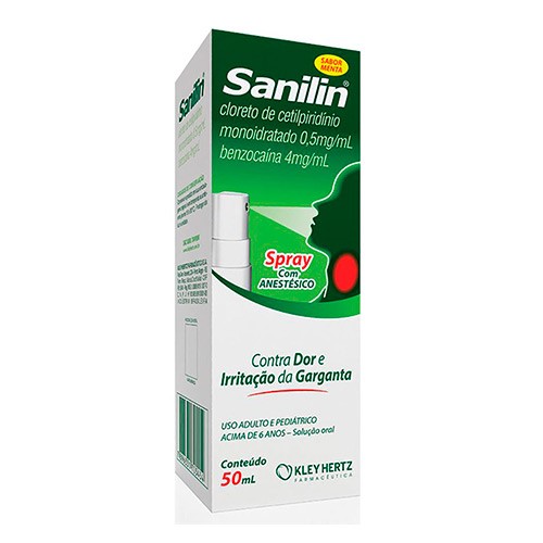 Sanilin 0,5mg/ml + 4mg/ml Spray Nasal 50ml