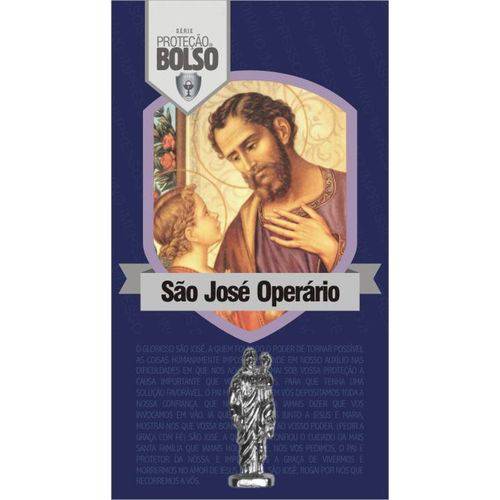 São José | Cartão + Imagem em Níquel. C/ 30un