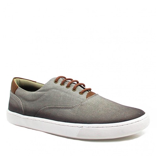 Sapatênis Casual Zariff Shoes Jeans Cinza