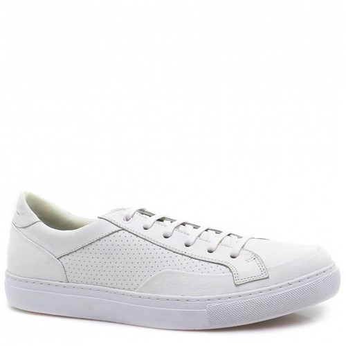 Sapatênis Zariff Shoes Monocolor Branco Branco