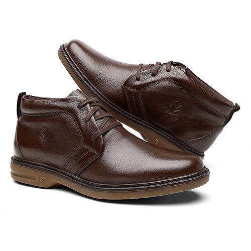Sapato Abetone New Holland em Couro Floater Brown Ref. Enh-2278