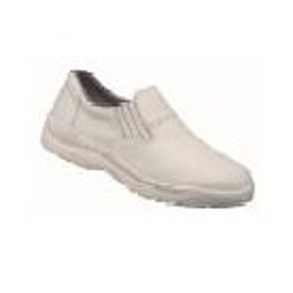 Sapato Branco com Elástico Conforto Artefatos 35