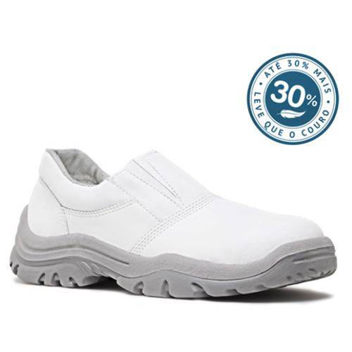Sapato de Elástico Branco Smartfibra Fujiwara Hls Ca 31242