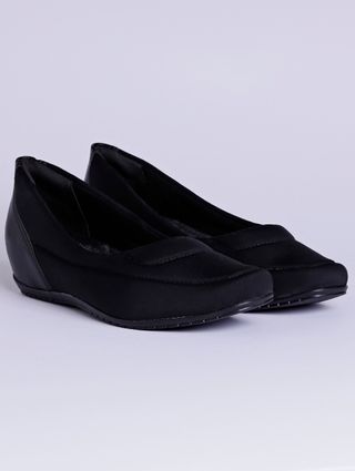 Sapato de Salto Feminino Comfortflex Preto