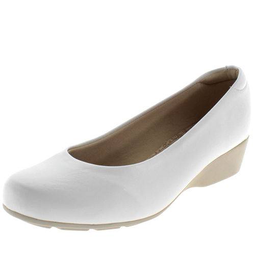 Sapato Feminino Anabela Branco Modare - 701410