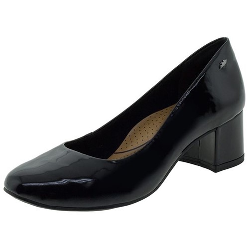 Sapato Feminino Salto Baixo Dakota - G0231 Verniz/preto 34