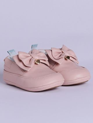 Sapato Infantil para Bebê Menina - Rose