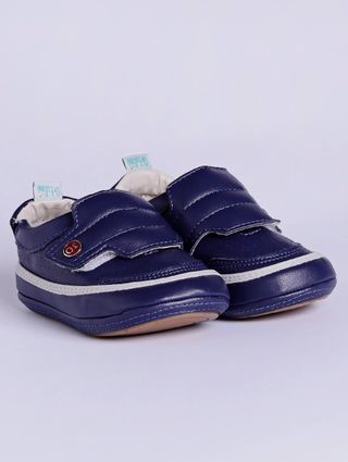 Sapato Infantil para Bebê Menino - Azul Marinho