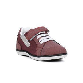 Sapato Infantil para Bebê Menino - Vermelho/cinza 21