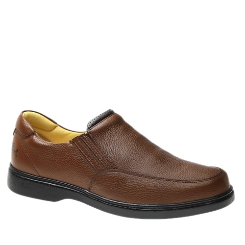 Sapato Masculino em Couro Floater Tabaco 410 Doctor Shoes