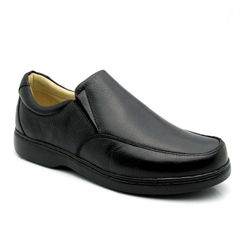 Sapato Masculino Magnético 412 Floater Preto Doctor Shoes