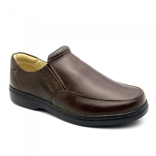 Sapato Masculino Magnético 410 Floater Café Doctor Shoes
