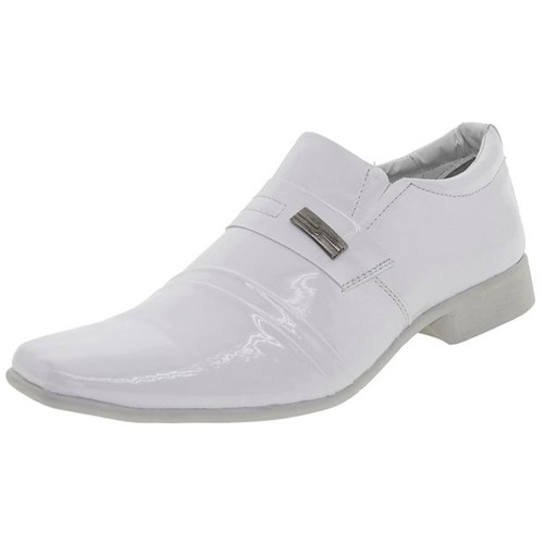 Sapato Masculino Social Branco Street Man - 254