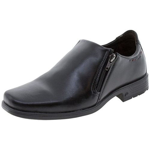 Sapato Masculino Social Pegada - 22101 Preto/Zíper Sapato Masculino Social Pegada - 22101 Preto 02 38