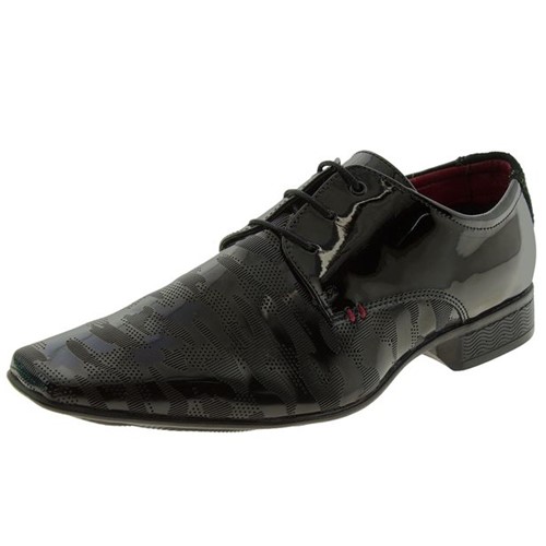 Sapato Masculino Social Verniz/Preto Valecci - 84506