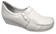 Sapato Numeração Especial Feminino Branco Comfortflex 1793403