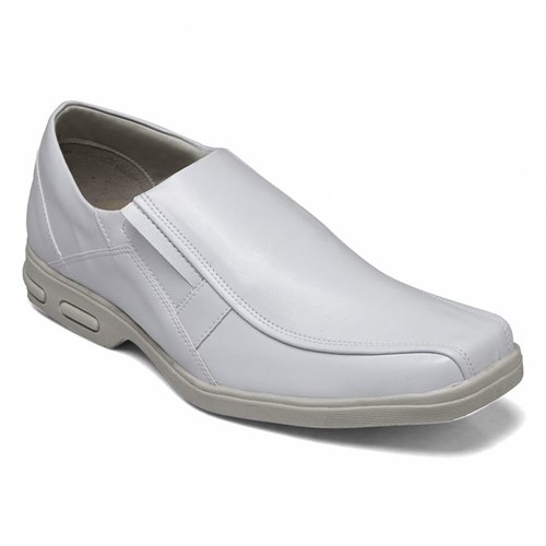Sapato Social Bertelli Confort Branco 80002