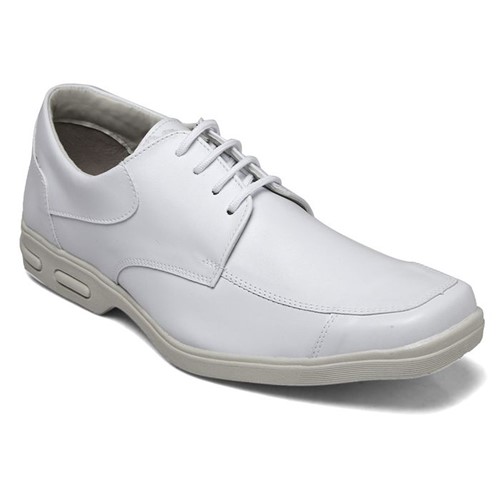 Sapato Social Bertelli Confort Branco 80011