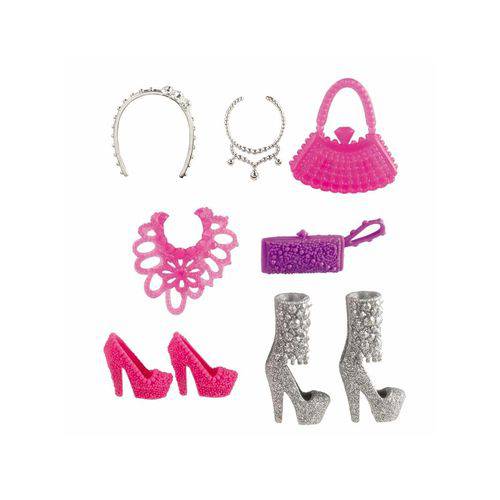 Sapatos e Acessórios Barbie Fashionistas - Mattel