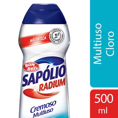 Sapólio Radium Cremoso Cloro 500ml
