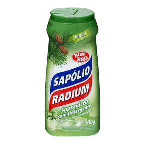 Saponáceo com Detergente Sapólio Radium Pinho 300g