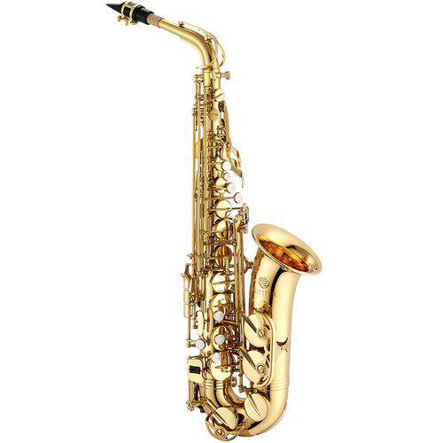Saxofone Alto Jupiter Jas 500 Gold Lacquer em Eb com Case