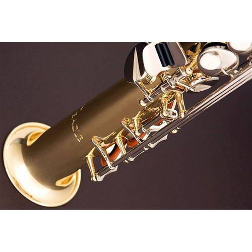 Saxofone Soprano Eagle Sp502 Ln em Sib Case Luxo