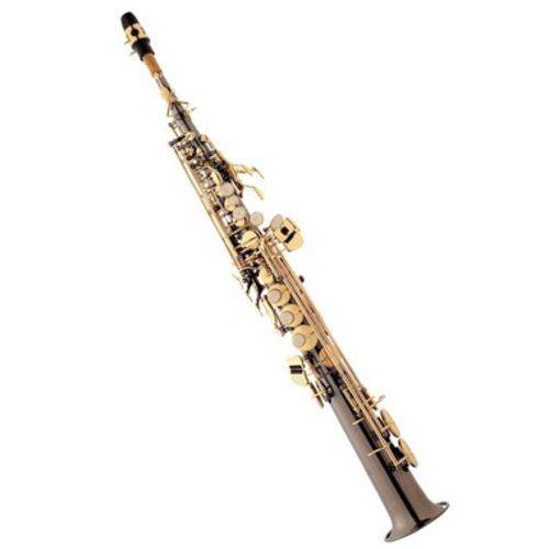 Saxofone Soprano Reto Eagle Sp502 Bg Preto Onyx + Case
