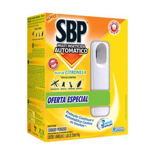 Sbp Citro Inseticida Aparelho Automático + Refil 250ml