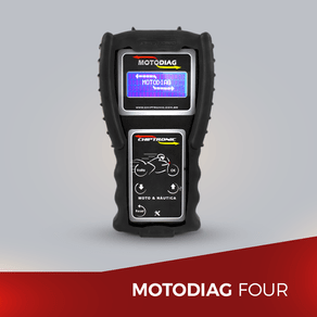 Scanner Diagnóstico de Motocicletas Motodiag Four - Scanner para Motos Motodiag Four