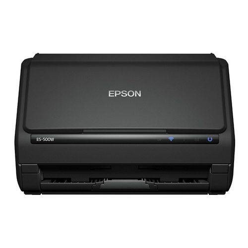 Scanner Epson WorkForce - ES-500W (USB 3.0, Wifi, NFC, Duplex, Colorido) - Preto