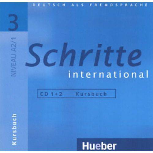 Schritte International 3 - 2 Audio-cds Zum Kursbuch - Hueber