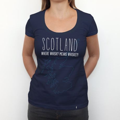 Scotland - Camiseta Clássica Feminina