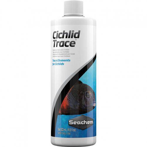 Seachem Cichlid Trace 500Ml Elementos Traço para Ciclideos - Un