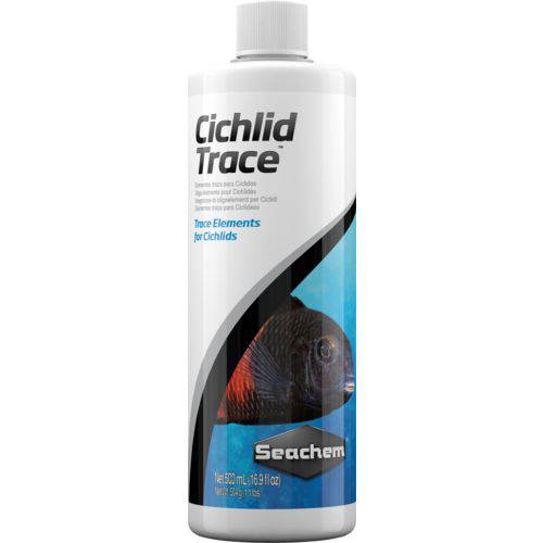 Seachem Cichlid Trace 500ml Elementos Traço para Ciclideos