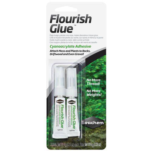 Seachem Flourish Glue Cola Instantânea Adesiva P/ Plantas ( Adesivo Cyanoacrylate ) - Un