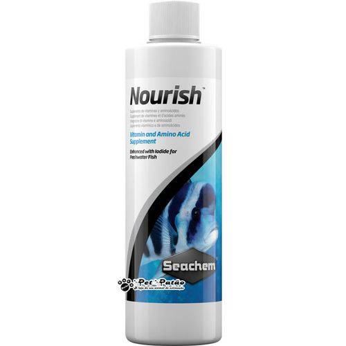Seachem Nourish 50Ml ( Vitamina e Aminoacidos P/ Peixes ) - Un